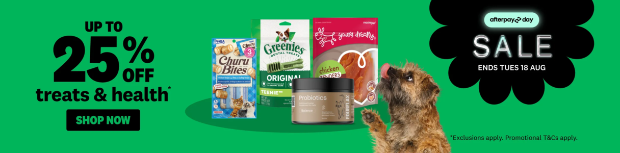 00HP - Afterpay Day Sale Health & Treats Homepage Banner August 2026