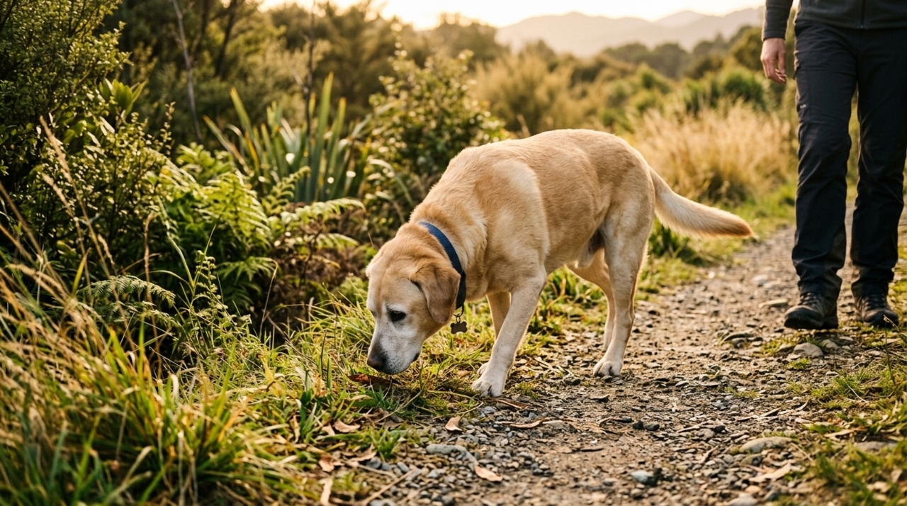 Slow Sniff Walks for Senior Dogs NZ