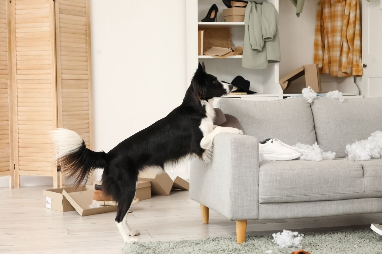 How to Stop Your Dog Chewing Furniture