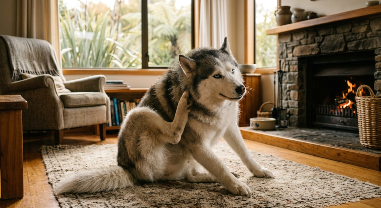 Why Is My Husky Scratching So Much? NZ Owner's Guide