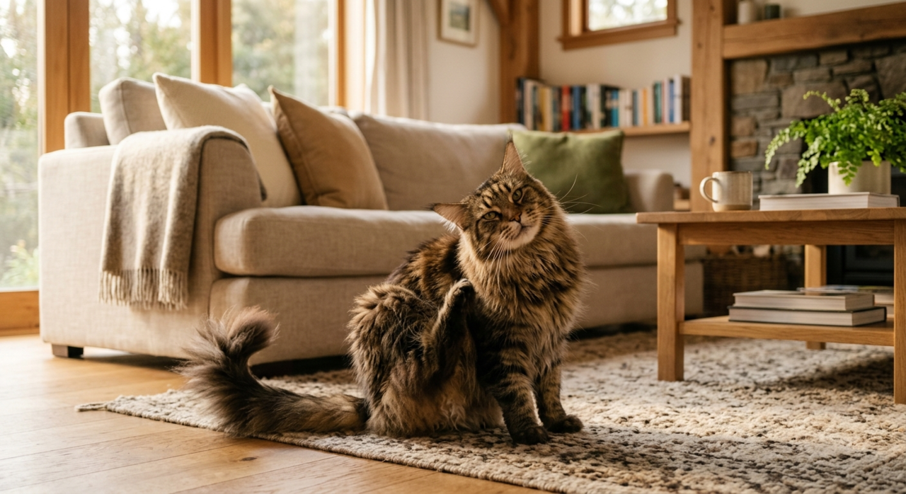 Why Is My Maine Coon Scratching So Much? NZ Guide