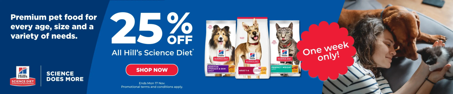00HP - Hill's Science Diet Flash Sale Homepage Banner Nov 2025