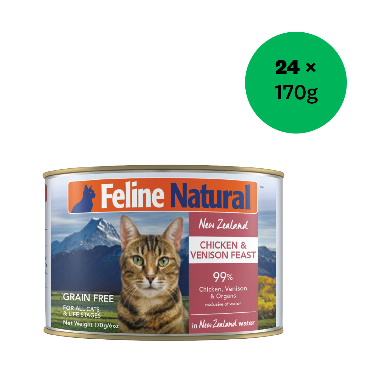Feline Natural Chicken & Venison Feast Wet Cat Food - Petdirect