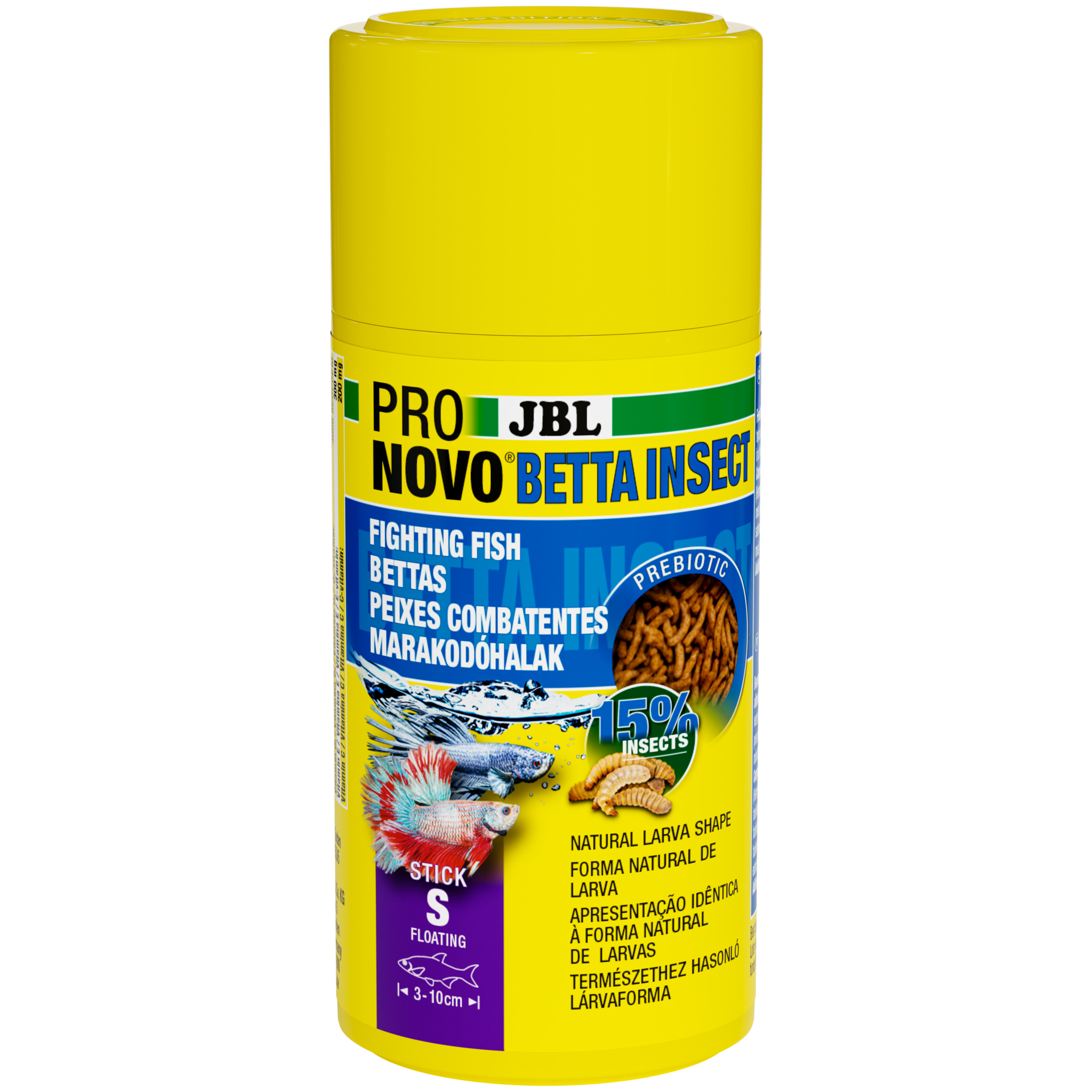 JBL ProNovo Betta Insect Stick Fish Food Petdirect