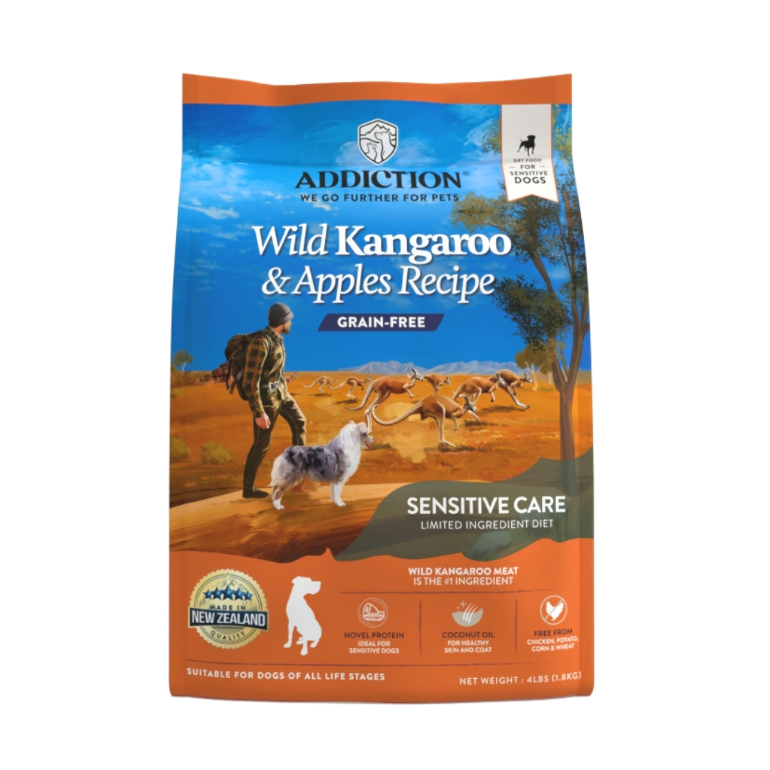 Addiction GrainFree Wild Kangaroo & Apples Dry Dog Food Pet Direct