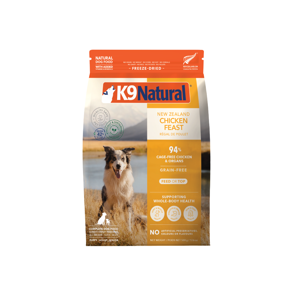 K9 Natural Chicken Feast Freeze Dried Dog Food - Petdirect