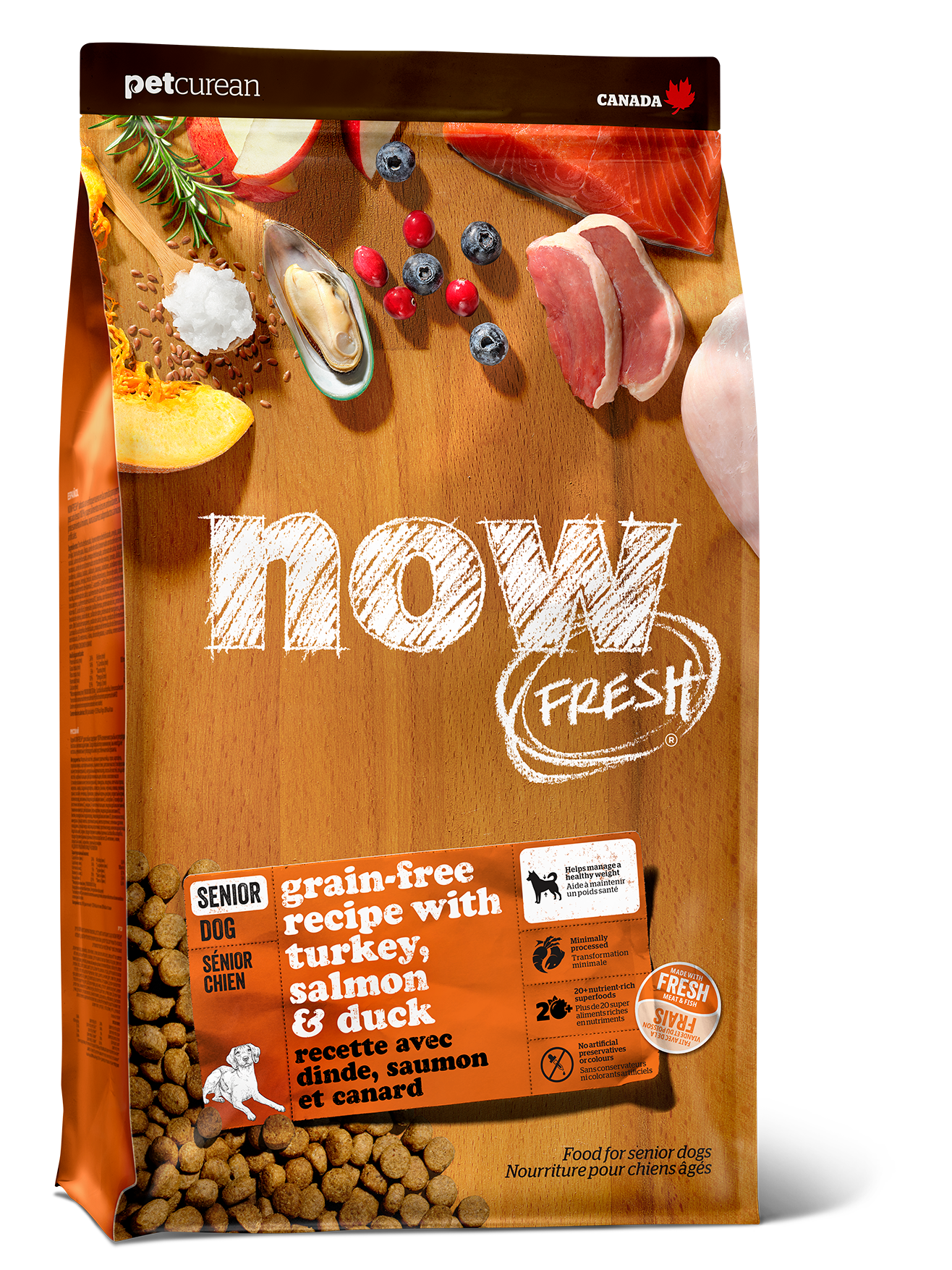 Now Fresh Grain Free Senior Weight Management Dry Dog Food