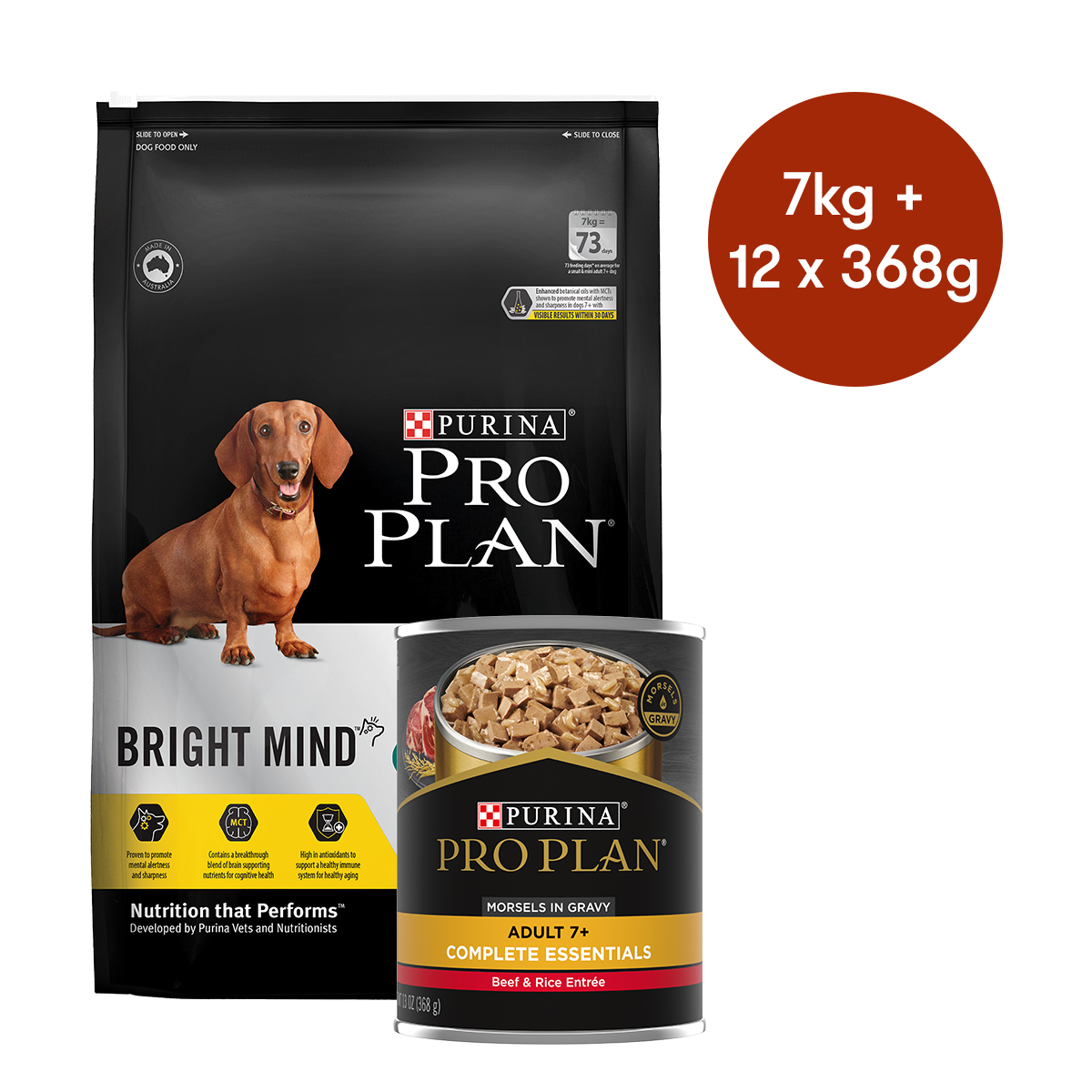 Pro Plan Dog Food Senior Purina Pro Plan Senior 7+ Bright Mind