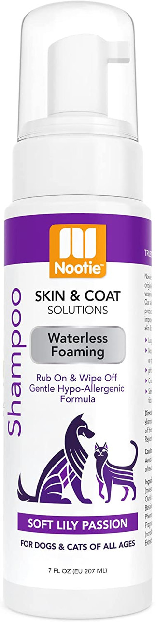 Nootie Soft Lilly Passion Foaming Waterless Pet Shampoo Petdirect