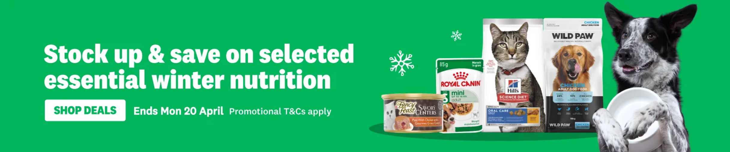 01CT - Winter Prep Food Deals Cat Food Other Category Banner April 2026