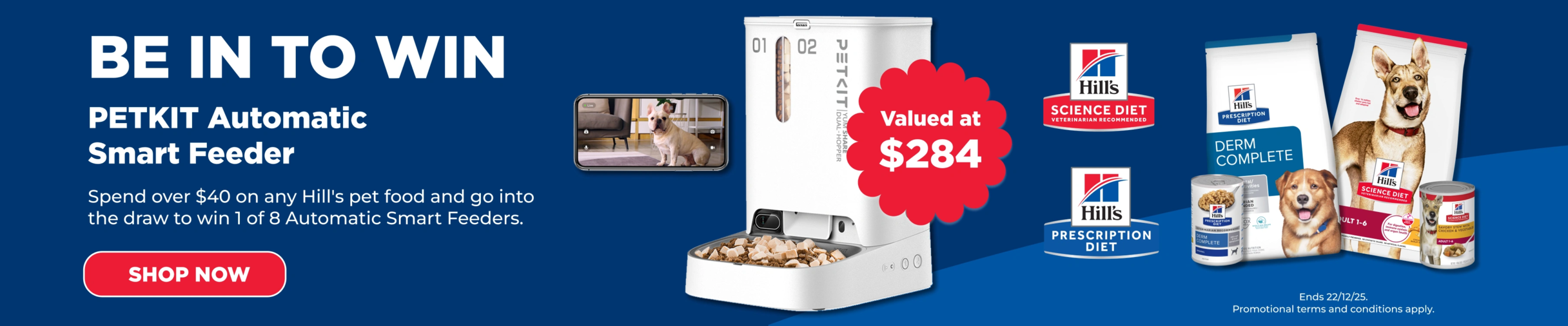 01CT - Hill's Be Into Win Feeder Category Banner Dog Dec 2025