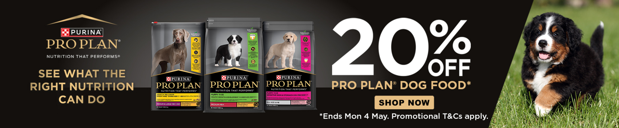 01CT - Pro Plan Dog Food Category Banner April 2026