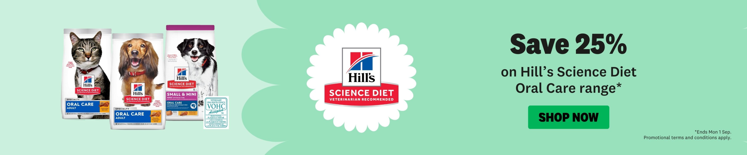 02BR - Hill's Science Diet Oral Care Brand Banner