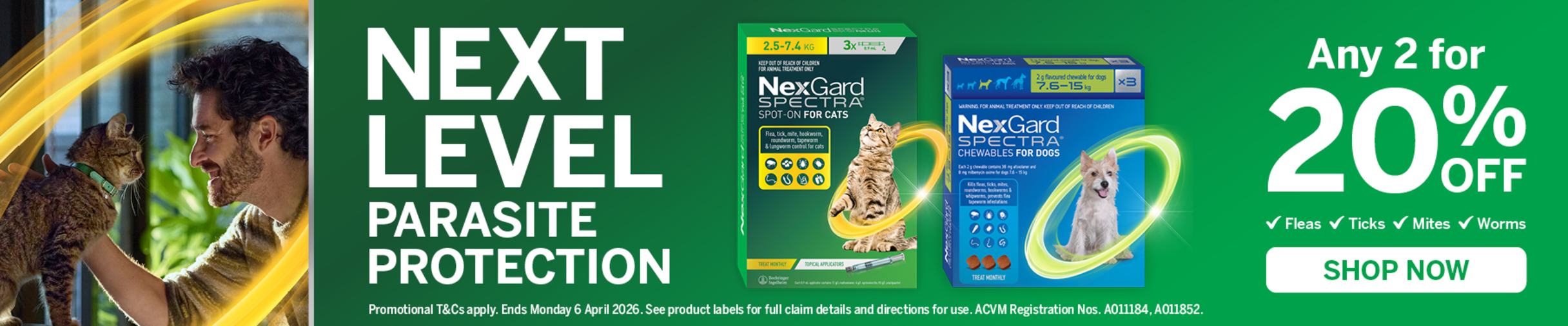 01CT - NexGard Cat Flea Category Banner April 2026