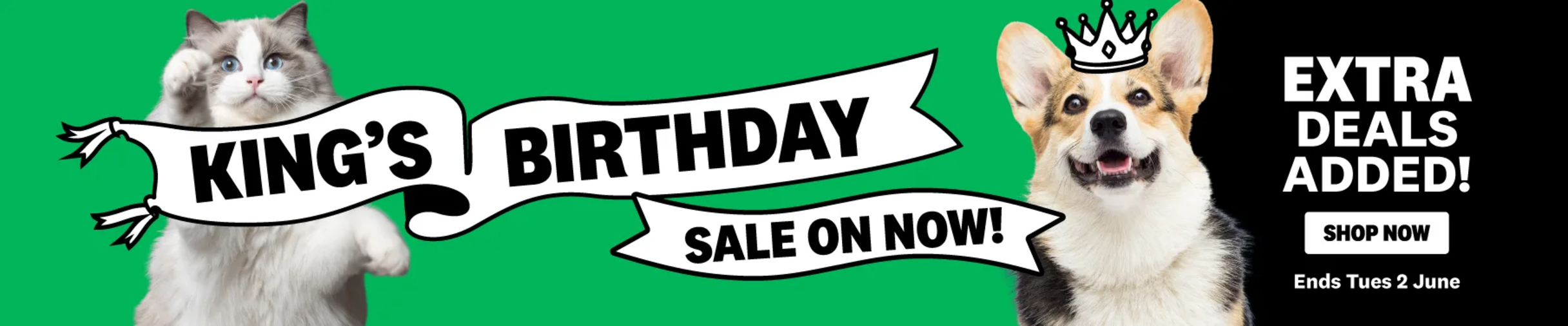 04CB - V2 King's Birthday Sale Offer General  Promotion Collection Banners May 2026