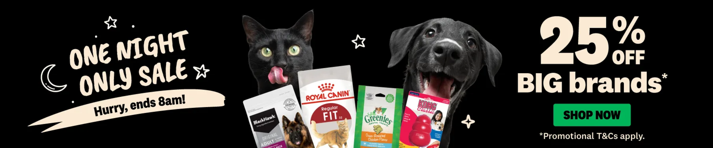 01CT -  V2 One Night Only Sale  General  Category Banners All April 2026