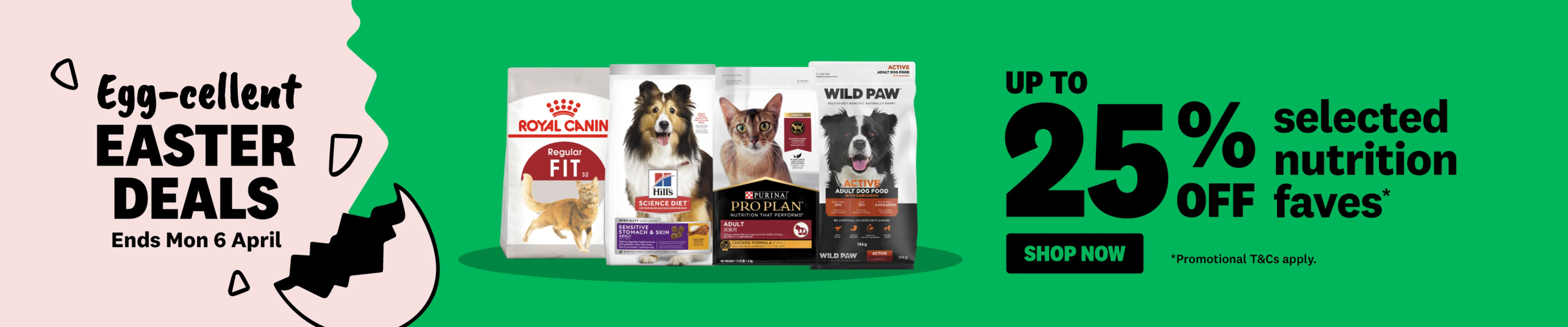 01CT - Eggcellent Easter Dog Food Other Category Banner April 2026
