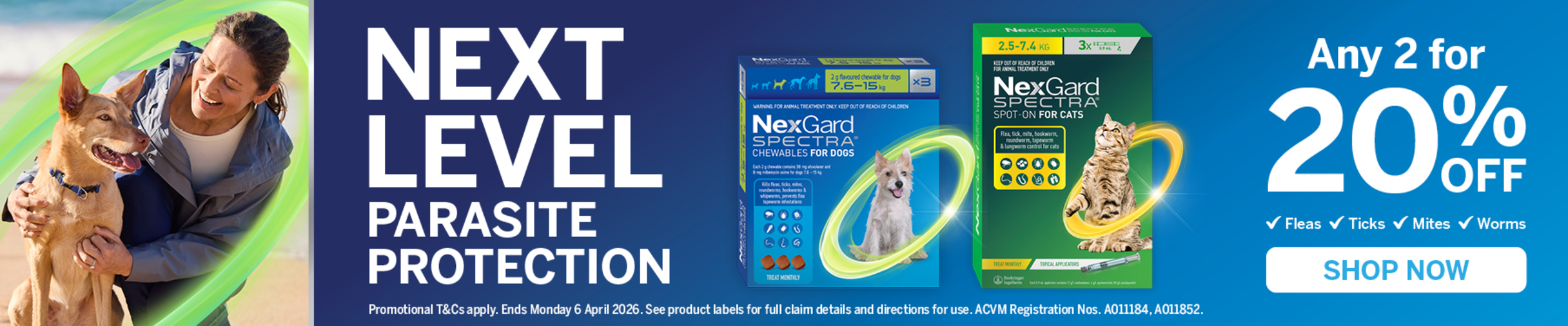 01CT - NexGard Dog Flea Category Banner April 2026