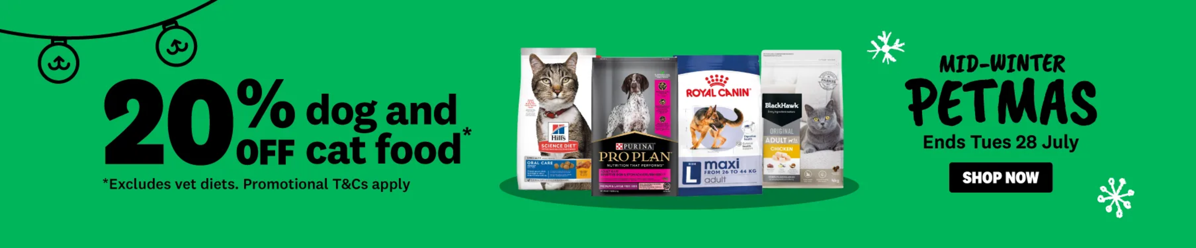 01CT - Mid-Winter Petmas Nutrition Dog Food Other Category Banner July 2026