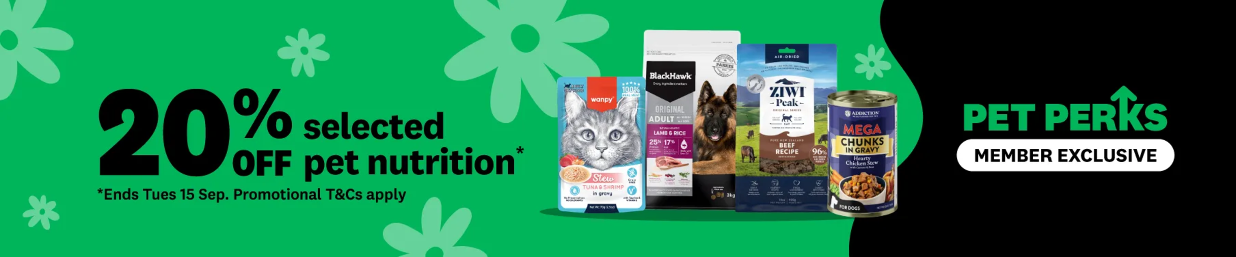 4CB - Pet Perks Spring Sale Food Collection Banners Sep 2026