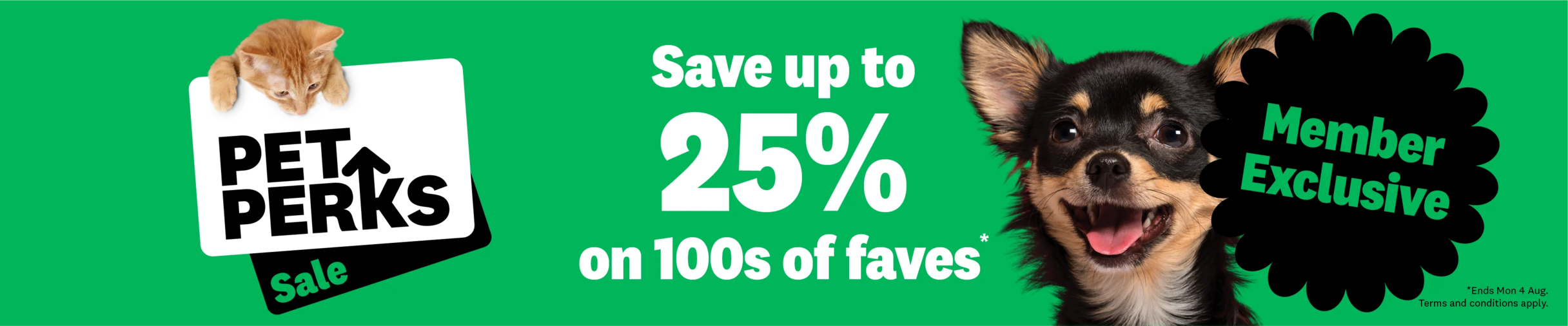 01CT - Promotional Category Banners All Accessories - Pet Perks Sale 2025