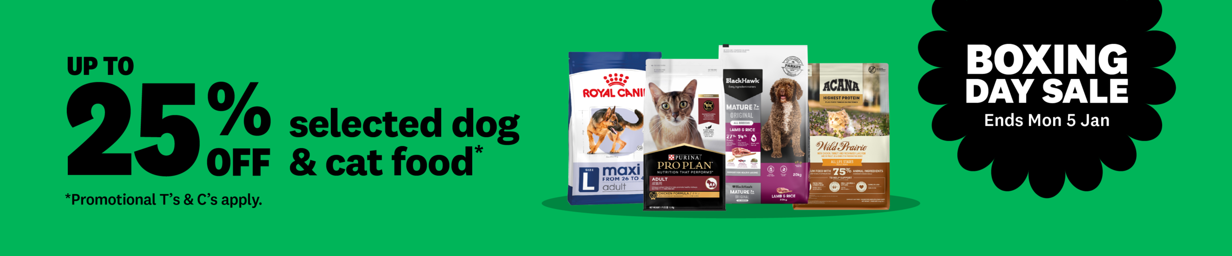 4CB - Up to 25% Boxing Day Food Collection Banners Dec 2025