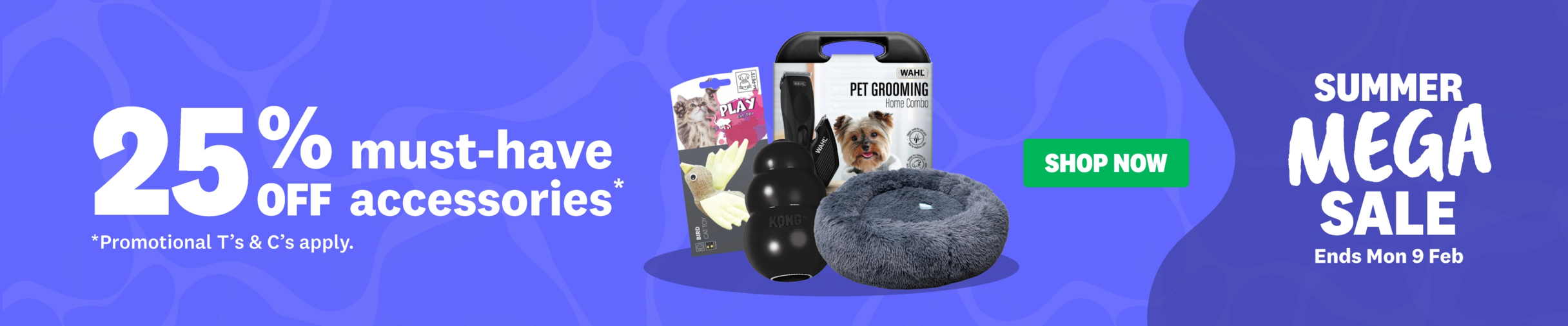 01CT - Summer MEGA 25% Accessories Cat Category Banners All Acc treats Dec 2025