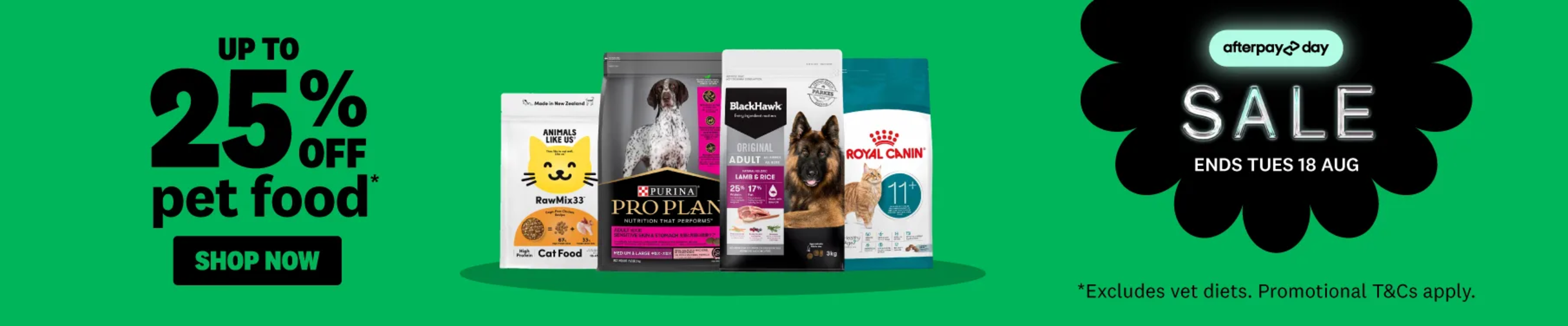 01CT Afterpay Day Sale Cat Food Category Banner August2026