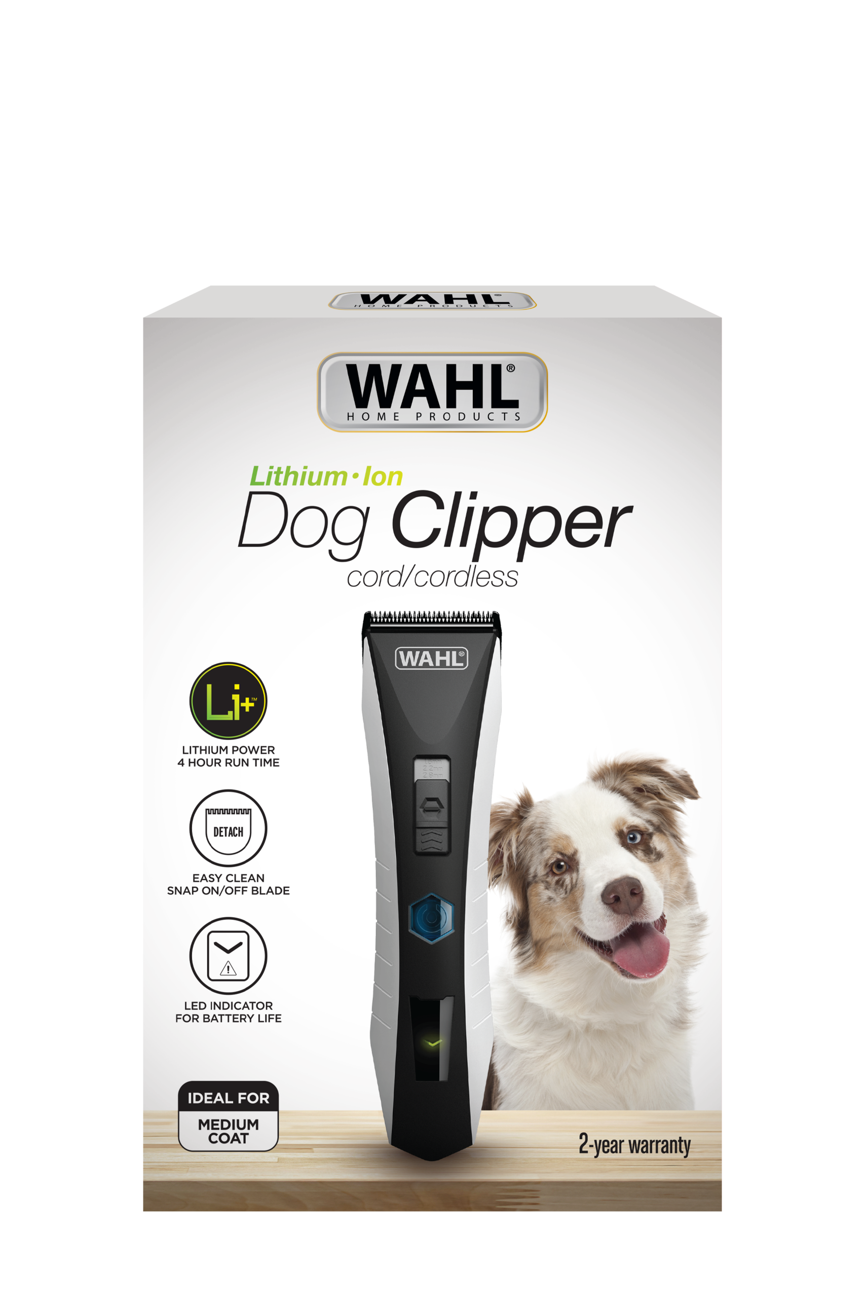 Wahl Lithium-Ion Dog Clipper Petdirect