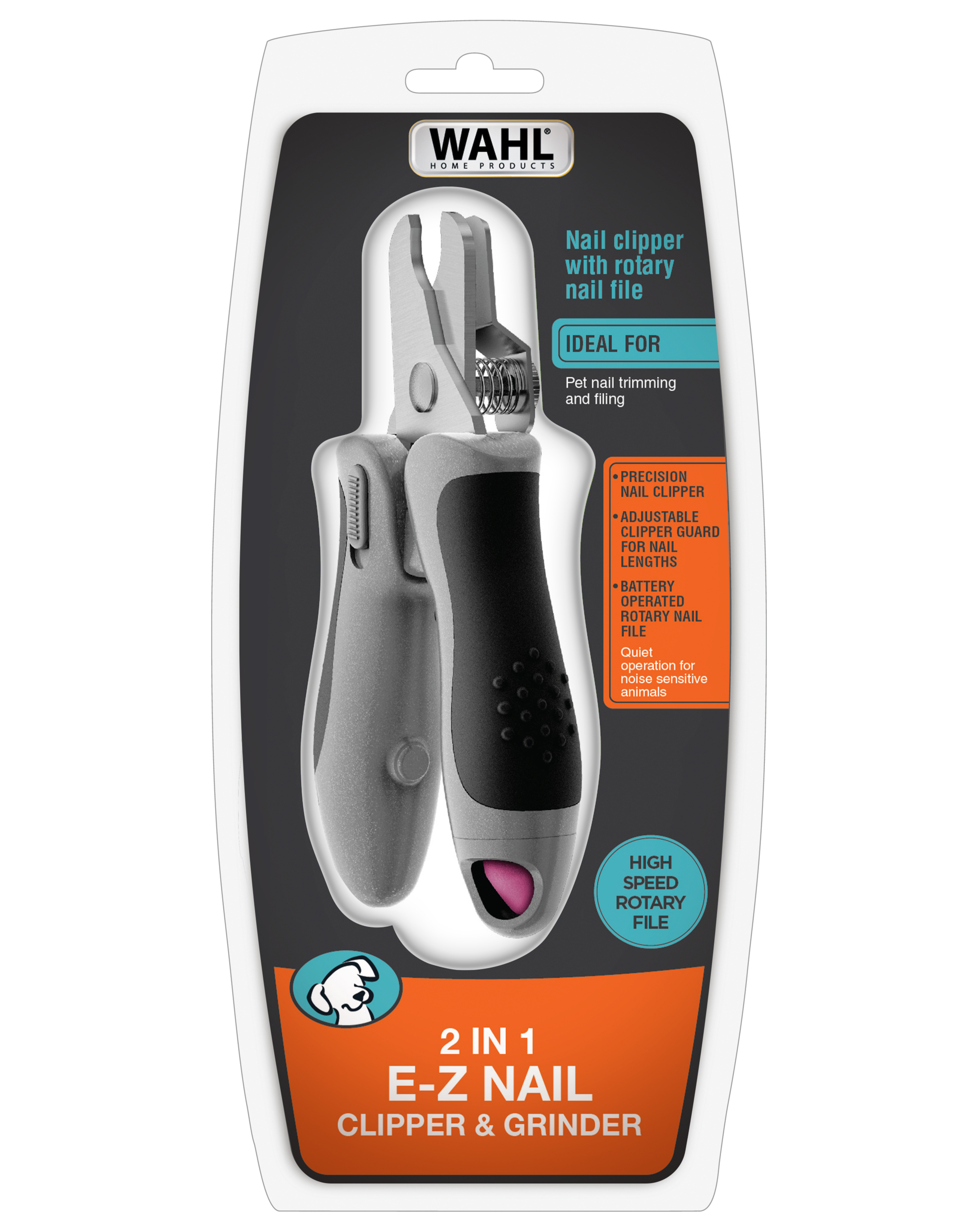 Wahl in E-Z Dog Nail Clipper Grinder Petdirect