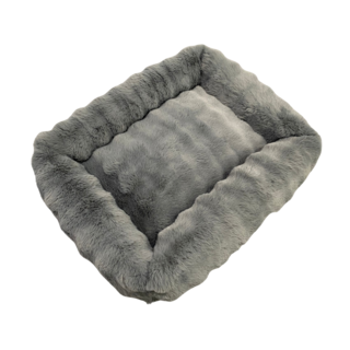 Coco & Cooper Luxe Haven Bolster Cat and Dog Bed