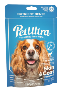 PetUltra Skin & Coat Premium Daily Booster Dog Supplement