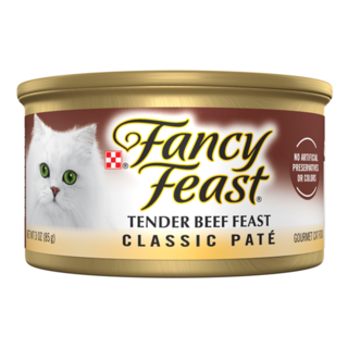 Fancy Feast Classic Pate Tender Beef Feast Adult Wet Cat Food