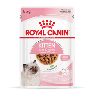 Royal Canin Instinctive Chunks in Gravy Kitten Wet Cat Food