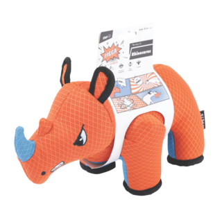 M-PETS Mega Plush Rhinoceros Dog Tough Toy