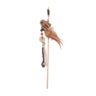 M-PETS Charmy Fish Wand Cat Toy