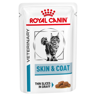 Royal Canin Vet Skin and Coat Wet Cat Food Pack
