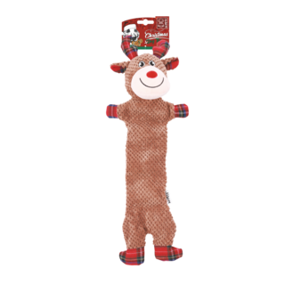 M-PETS Christmas Prancer the Reindeer Dog Plush Toy