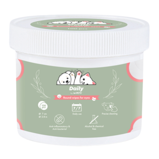 M-PETS Daily Cat & Dog Eye Cleaning Wipes