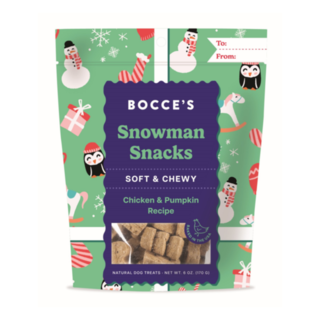 Bocce's Snowman Snacks Dog Treats