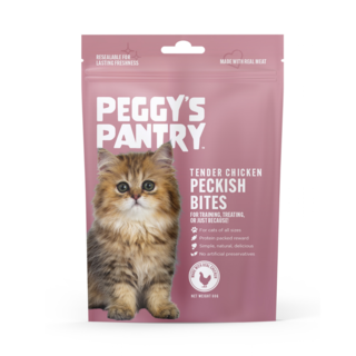 Peggy’s Pantry Tender Chicken Peckish Bites Cat Treats