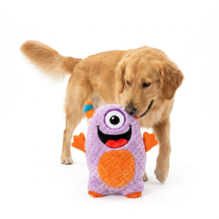 PLAY Monster Plush Dog Toy