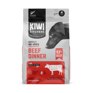 Kiwi Kitchens Beef Air Dried Dog Food