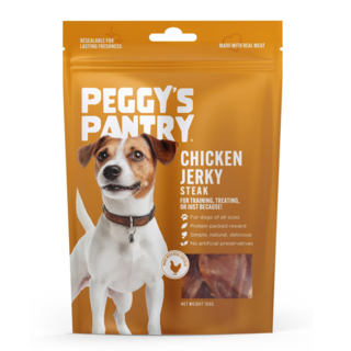 Peggy’s Pantry Chicken Jerky Steak Dog Treat