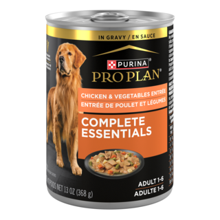 Pro Plan Adult Complete Essentials Chicken & Vegetable Wet Dog Food