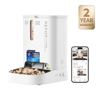 PETKIT Yumshare Dual Hopper 2 with Camera Smart Pet Feeder