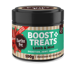 Earthz Pet BOOST+ Lamb & Mint Air Dried Dog Treats