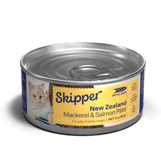 Sealord Skipper Mackerel & Salmon Pate Wet Cat Food