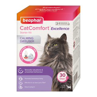 Beaphar CatComfort Cat Calming Pheromone Diffuser Starter Kit
