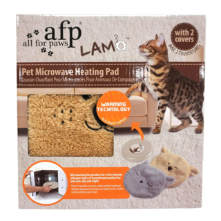 All For Paws Lambswool Pet Microwave Heating Pad